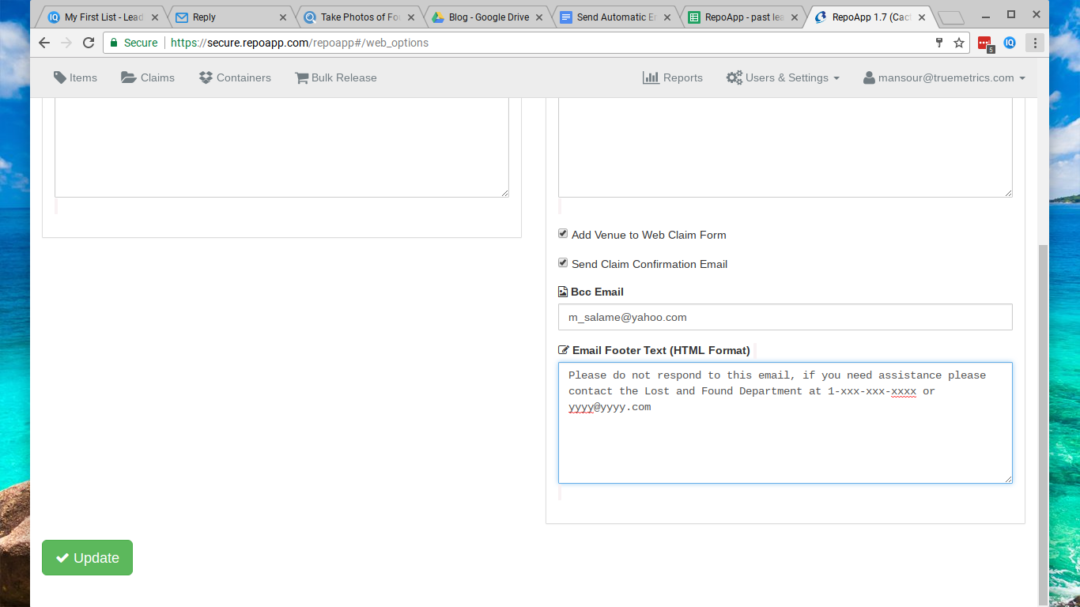 automatic email sender yt
